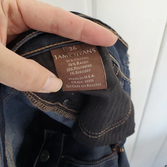 James Jeans Womens 26 James Twiggy Orion Mid Rise Skinny Ankle - Picture 13 of 14